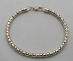 Vintage Art Deco Silver Snake Bracelet