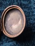 Antique Knights Templar Yellow Metal Locket Pendant