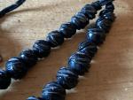 Whitby Jet Graduated Carved Bead Necklace