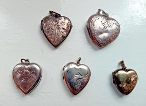 Victorian Heart Locket Pendant from c.1870-1900