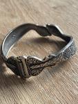 Vintage Silver Snake Bracelet