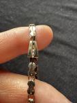 Rare 9k Gold Almandine Garnet Antique Bracelet