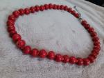 Vintage Red Coral Antique Necklace