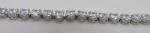 Vintage Art Deco Sterling Silver Link Bracelet