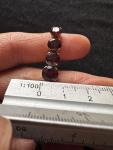 Rare 9k Gold Almandine Garnet Antique Bracelet