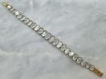 Victorian Gold-Plated Silver Moonstone Bracelet