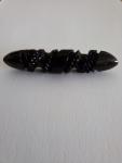 Whitby Jet Vintage Mourning Brooch