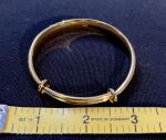 18K Gold Plated Vintage Star Bracelet