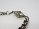 Victorian Silver Plated Albertina Bracelet c1880