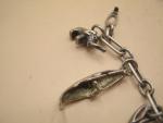 Silver Charm Bracelet with 11 Unique Antique Charms