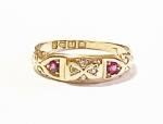 Victorian 18ct Gold Ruby and Diamond Ring