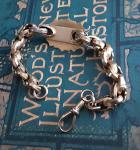 Victorian Champleve Pinchbeck Bracelet 6 3/4