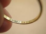 Vintage 18k Yellow Gold Art Deco Diamond Ring