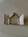 Charming Antique French Silver Locket Pendant