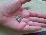 Charming Antique French Silver Locket Pendant