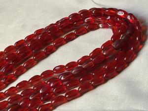 Czech Vintage Gold Foil Glass Bead Necklace
