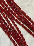 Czech Vintage Gold Foil Glass Bead Necklace