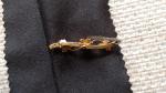 9 Carat Gold Seed Pearl Antique Bar Brooch