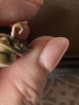 Unique Vintage Brooch or Pendant in Brass