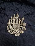 Disney Castle Large Vintage Brooch Gift