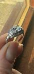 Vintage Engagement Ring 1.32 Carat Size M