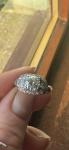 Vintage Engagement Ring 1.32 Carat Size M