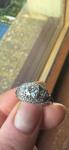 Vintage Engagement Ring 1.32 Carat Size M