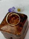 Antique 18ct Gold Diamond & Sapphire Toi Et Moi Ring