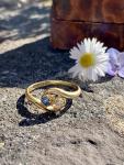 Antique 18ct Gold Diamond & Sapphire Toi Et Moi Ring