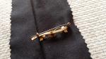 9 Carat Gold Seed Pearl Antique Bar Brooch