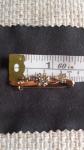 9 Carat Gold Seed Pearl Antique Bar Brooch
