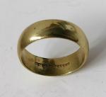 Edwardian 9ct Gold Wedding Band Ring