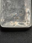 Victorian Sterling Silver Hair Memorial Locket