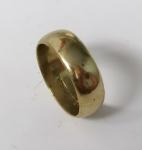Edwardian 9ct Gold Wedding Band Ring