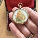 Victorian 9ct Gold Double-Sided Photo Locket