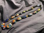 Vintage Venetian Millefiori Murano Glass Necklace