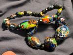 Vintage Venetian Millefiori Murano Glass Necklace