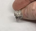 Art Deco 18K Diamond Vintage Engagement Ring