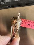 Victorian Rose Gold Brooch Pendant, 19th Century