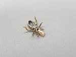 Victorian 9ct Gold Spider Pendant with Aquamarine