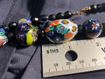 Vintage Venetian Millefiori Murano Glass Necklace