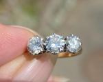Stunning Antique 1.50ct Diamond Trilogy Ring
