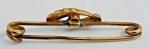 Charming Antique Art Nouveau Bar Brooch
