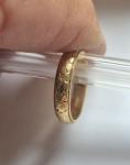 18ct Gold Vintage Ring, Size UK N1/2