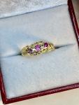 18ct Gold Ruby and Diamond Ring - 1911