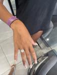 Edwardian Diamond Ring with 1.3 Ct Gem