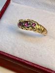 18ct Gold Ruby and Diamond Ring - 1911