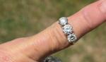 Stunning Antique 1.50ct Diamond Trilogy Ring