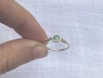 Antique Emerald Engagement Ring in 9ct Gold
