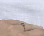 Antique Emerald Engagement Ring in 9ct Gold
